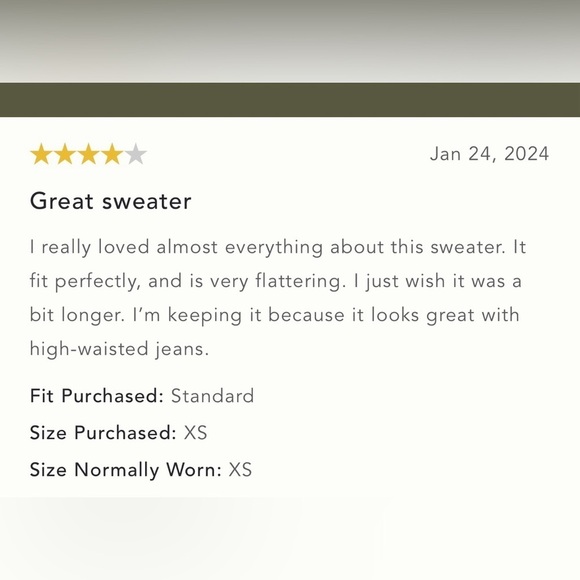 NWT Size L - Maeve Square-Neck Bell-Sleeve Sweater - Picture 11 of 16